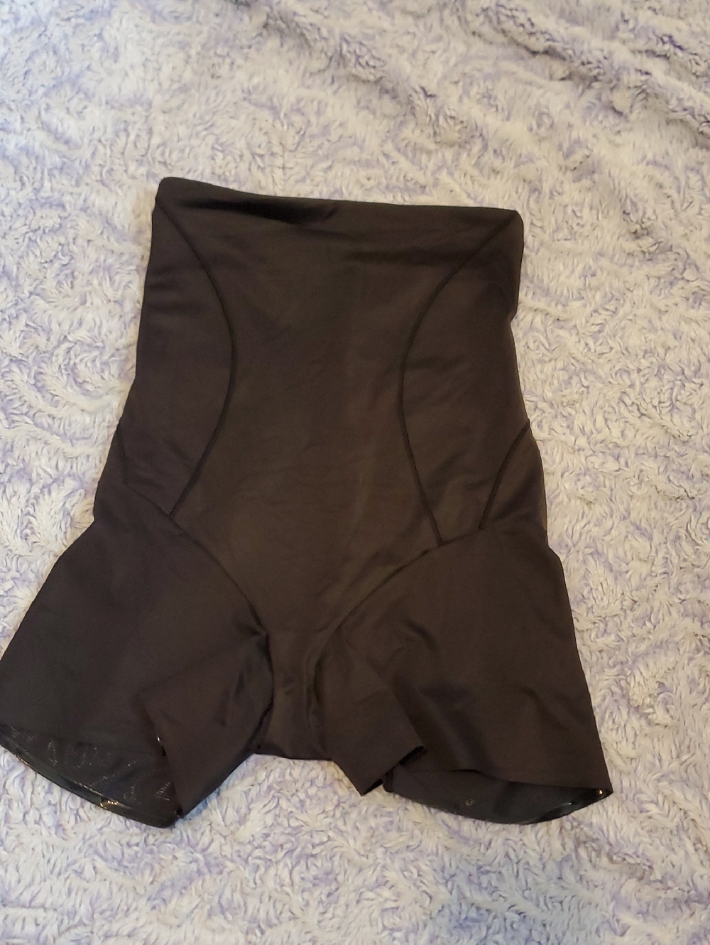 Naomi & Nicole Black Shaping Shorts - Size L